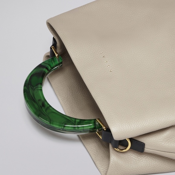 NWT MARNI Venice Resin-Handle Shoulder Bag - Picture 8 of 16